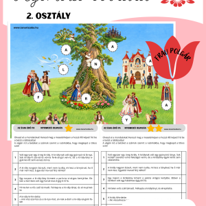 Magyar Népmese Napja - Az égig érő fa 2. osztály (Nyomozó olvasás)