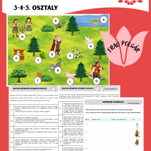 Nyomozó olvasás-Magyar Népmese Napja 3-4-5. osztály