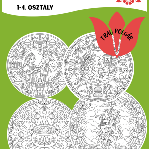 Magyar Népmese Napja - népmese mandala színező